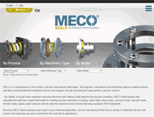 Tablet Screenshot of mecoseal.com